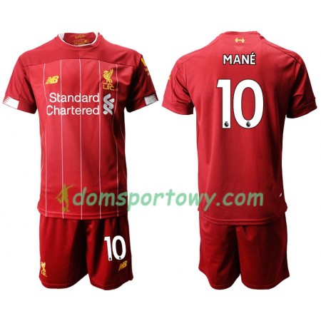 Koszulka Liverpool MANE 10 Dziecięcy Domowe Koszulki Piłkarskie 2019-2020 Krótki Rękaw